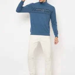 Duke Blue Regular Fit Printed Sweatshirt image 5