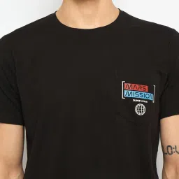 Duke Black Slim Fit T-Shirt image 5