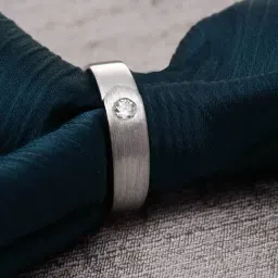 Clara 92.5 Sterling Silver Belt Adjustable Ring for Men-picture-28