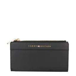 Tommy Hilfiger Black Solid Bi-Fold Wallet for Women-picture-39