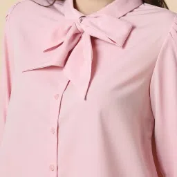 Allen Solly Pink Regular Fit Shirt image 5
