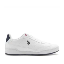 U.S. Polo Assn. Men's White Casual Sneakers-picture-39