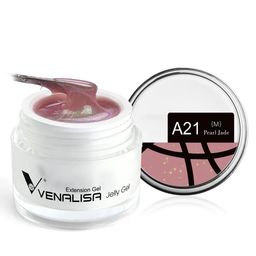 VENALISA UV Sculpture Nail Extension Hard Jelly Builder Gel - 30 ml -Pearl Jade - A21 (M)-picture-8