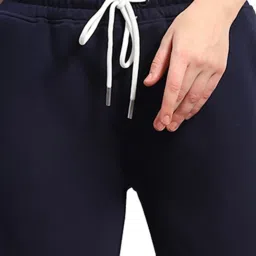 Rock.it Navy Cotton Regular Fit Trackpants image 5