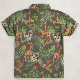 Cherry Crumble By Nitt Hyman Boys Multicolor Printed Shirt image 2