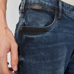 Wrangler Blue Slim Fit Jeans image 5