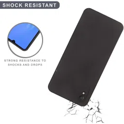 Sprig TPU Matte Back Cover for Mi Redmi 9A (Black) image 5
