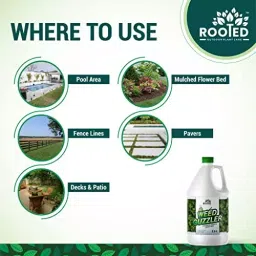 Rooted Weed Guzzler 1 L Bottle Liquid Form for ‎Plant Growth, Soil Conditioning, ROOTED_WG_1L image 5