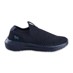 Neemans Men's Black Cozies Slip On Walking Shoes image 3