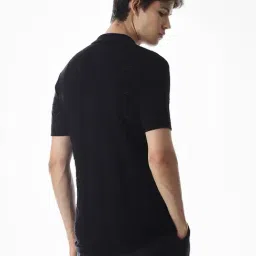 Jack & Jones Black Cotton Regular Fit Texture Shirt image 2