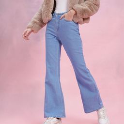 DressBerry Women Bootcut High-Rise Stretchable Jeans-picture-23