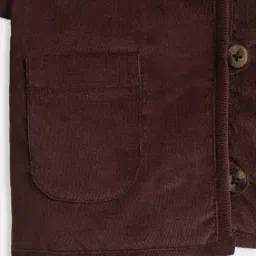 Miarcus Kids Brown Regular Fit Jacket image 4