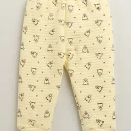Bumzee Boys Yellow Printed Regular Fit Clothing Sets image 4