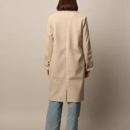 Only Beige Regular Fit Coat image 3