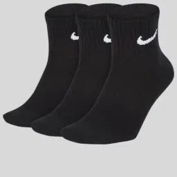 Nike Black Logo Cotton Socks-picture-48