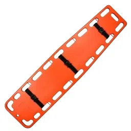 EFFICACY Spine Board Rescue Stretcher Orange Plastic Plate Mount 300 Kg Capacity for Hospitals Use-picture-15
