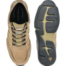 Woodland Men Textured Nubuck Sneakers image 3