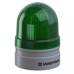 Werma Beacon EvoSIGNAL Mini Series Green Blinking 115-230 V AC Base Mount LED Bulb IP66, 260.210.60-picture-5