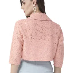 Style Quotient Nude Lace Shrug image 2