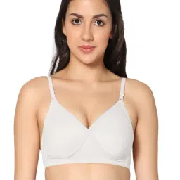 IN CARE White Full Coverage Non-Wired T-Shirt Bra-picture-11