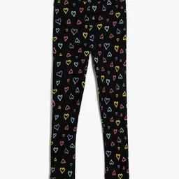 Koton Girls Printed Ankle Length Leggings-picture-14