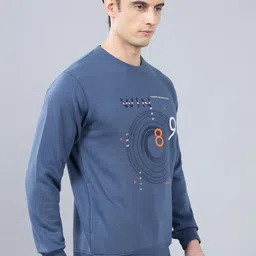 Cantabil Men Printed Sweatshirt image 3