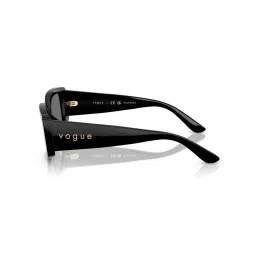 Vogue Eyewear Women Polarized Grey Lens Rectangle Sunglasses - 0VO5642SUW44/8155 (55) image 4
