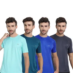 FTX Pack Of 4 Round Neck Dry Fit T-shirts image 3