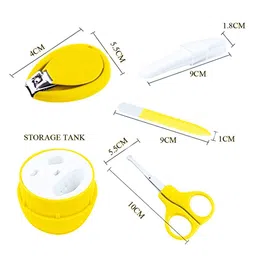 The Little Lookers Baby 4-in-1 Grooming Kit - Yellow image 4