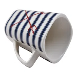 Kookee Printed Ceramic Tall Coffee or Tea Mug with handle - 325 ml image 4