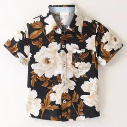 TOONKY Boys Standard Floral Printed Casual Shirt image 2