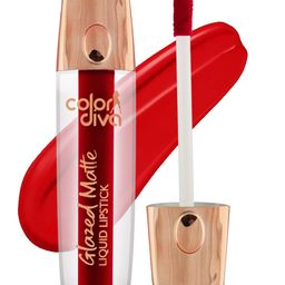 Adbeni Color Diva Glazed Long- Lasting Matte Liquid Lipstick 5.5ml - Fiery Queen 161-picture-22