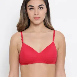 Clovia Pink Non Wired Padded T-Shirt Bra-picture-39