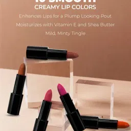 l.a. girl L.A.Girl Pretty & Plump Lipstick First Love - 3.2 gm image 5