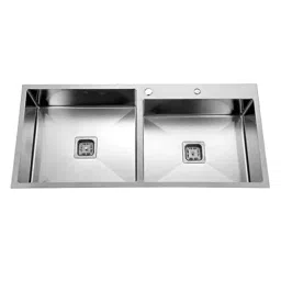 Blackado Premium 32x18x10 Inch Matt SS Double Bowl Kitchen Sink-image-88