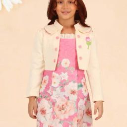 Cutecumber Kids Pink Polyester Dress-picture-8
