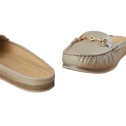 CODE by Lifestyle Women's Grey Mules image 5