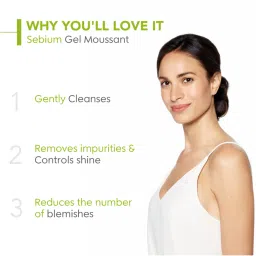 Bioderma Sebium Gel Moussant Purifying Cleansing Foaming Gel - 200 ml image 5