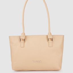 Caprese Beige Solid Shoulder Bag-picture-10