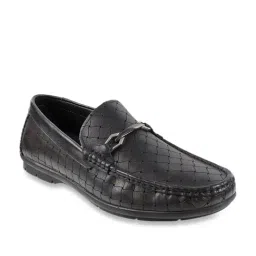 J. Fontini by Mochi Men's Black Casual Loafers-picture-36