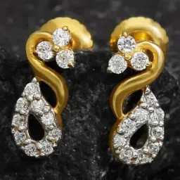 malabar gold and diamonds Malabar Gold & Diamonds 22k (916) BIS Hallmark Yellow Gold Earring for Women-picture-30