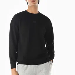 Jack & Jones Jet Black Oversized Sweatshirt-picture-32