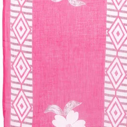 Readiprint Fashions Floral Printed Pleated Thread Work Pure Cotton Kurta Set image 4