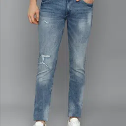 Allen Solly Jeans Blue Cotton Skinny Fit Jeans-image-29