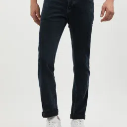 Tommy Hilfiger Black Cotton Slim Fit Jeans-image-62