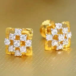 malabar gold and diamonds Malabar Gold & Diamonds 22k (916) BIS Hallmark Yellow Gold Earring for Women-picture-34