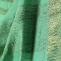 Taneira Green Woven Saree With Unstitched Blouse image 5