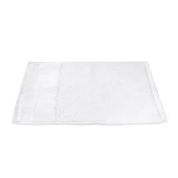 Pure Home and Living White Cotton Sheared Face Towels - Set of 8 image 5