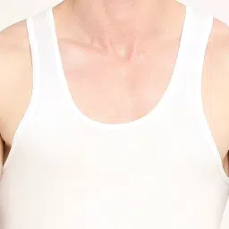 Vip White Regular Fit Vest - Pack Of 4 image 5