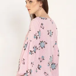 Marie Claire Pink Floral Print Top image 2
